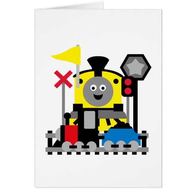 glimlachte trein (Voorkant)