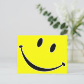 Glimlachte u vandaag? :) briefkaart (Staand voorkant)