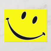 Glimlachte u vandaag? :) briefkaart (Voorkant)
