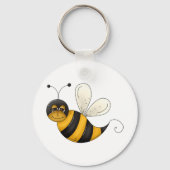 Glimlende bij sleutelhanger (Voorkant)