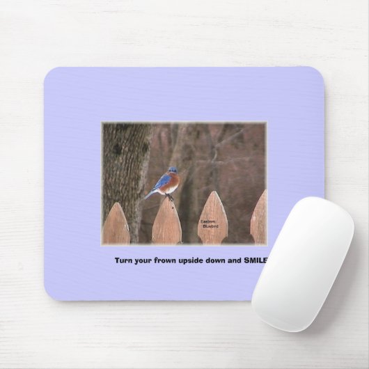 Glimlende boom muismat (Met muis)