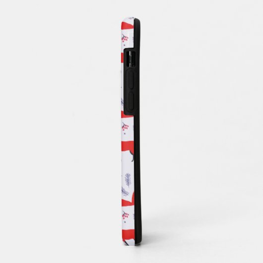 Glimlende bossen bos Greenery Red Fox Case-Mate iPhone Case (Achterkant/links)