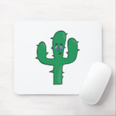 glimlende cactus muismat (Met muis)