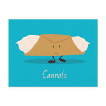 Glimlende cannolo | BRIEFKAART