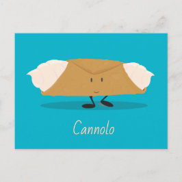 Glimlende cannolo | BRIEFKAART