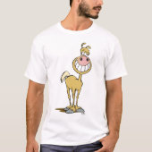 Glimlende cartoon T-shirt (Voorkant)