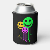 glimlende gezichten blikjeskoeler (Blikje Achterkant)