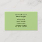 glimlende grim Reaper illustratie Creepy Cool Visitekaartje (Achterkant)