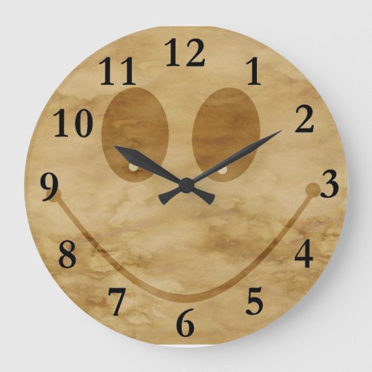 glimlende havana grote klok (Voorkant)