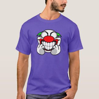 Glimlende kast (paars) t-shirt