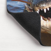 Glimlende krokodil muismat (Hoek)