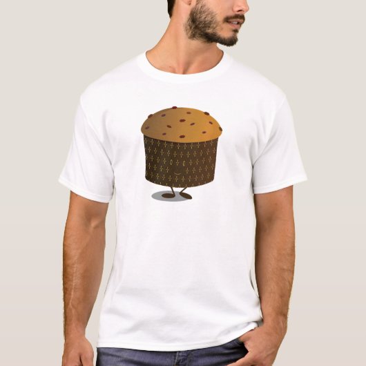 Glimlende Panettone T-shirt (Voorkant)