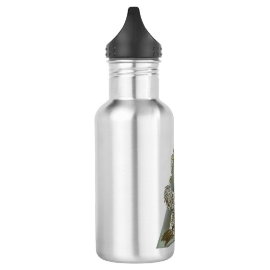 glimlende sleuf waterfles  (Links)