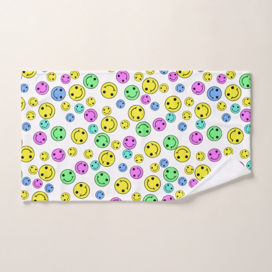 glimlingsvlakken B Bad Handdoek (Handdoek)