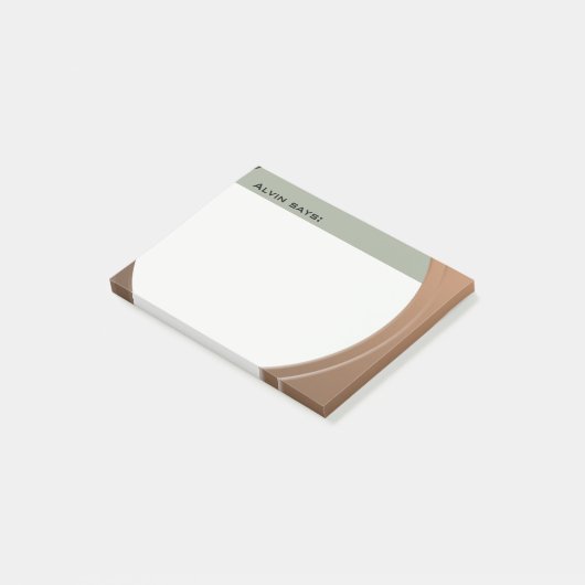 Glimmend Metallic elke Tekst en Kleur Post-it® Notes (Schuin)