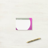 Glimmend Metallic  elke Tekst en Kleur Post-it® Notes (Op bureau)