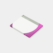 Glimmend Metallic  elke Tekst en Kleur Post-it® Notes (Schuin)
