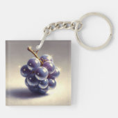 Glimmende druiven sleutelhanger (Achterkant)