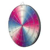 Glimmende metaaltextuur dartbord (Voorkant Rechts)