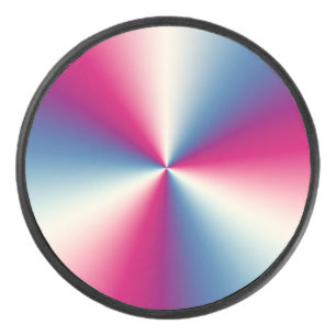 Glimmende metaaltextuur hockey puck