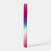 Glimmende metaaltextuur iPhone 15 case (Rechterkant)