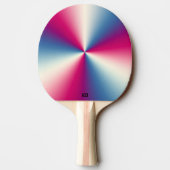 Glimmende metaaltextuur tafeltennisbatje (Achterkant)