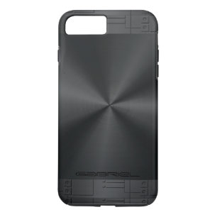 Glimmende Metallic Black geometrische accenten Case-Mate iPhone Case