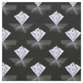 Glimmende Midnight Diamonds Stof