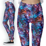 Glimmende Moeder van de Parel Zeemeermin Schalen F Leggings<br><div class="desc">Zeemeermin Scales Outfit met een iriserend gevoel. Deze leggings zijn gewaardeerd voor de kleuren paars, blauw en turquoise met tinten roze en rood. Ze zijn ideaal als je naar een fancy jurkfeest en jurk van als zeemeermin wilt gaan. Ook zullen ze perfect zijn voor uw dagelijkse training. De weegschalen zijn...</div>