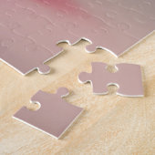 glimmende roze pompoen legpuzzel (Zijkant)