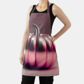 glimmende roze pompoen schort (Insitu)