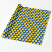 Glimmende Zon Gelukkig Gezicht Cadeaupapier (Uitgerold)