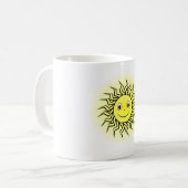 Glimmende Zon Koffiemok (Voorkant links)