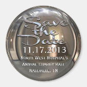 Glimmer Bewaar de Datummagneet Magneet (Voorkant)