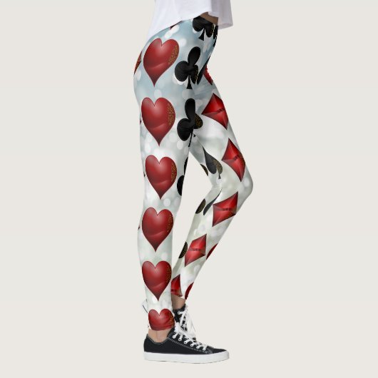 Glimmer Design die Kaart spelen - Afdrukken - Legg Leggings (Rechts)