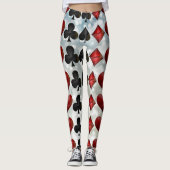Glimmer Design die Kaart spelen - Afdrukken - Legg Leggings (Voorkant)