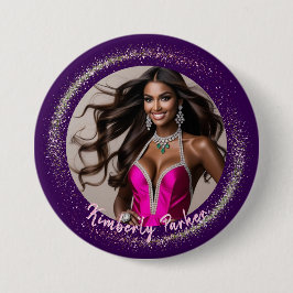 Glimmer Dust Pageant Button