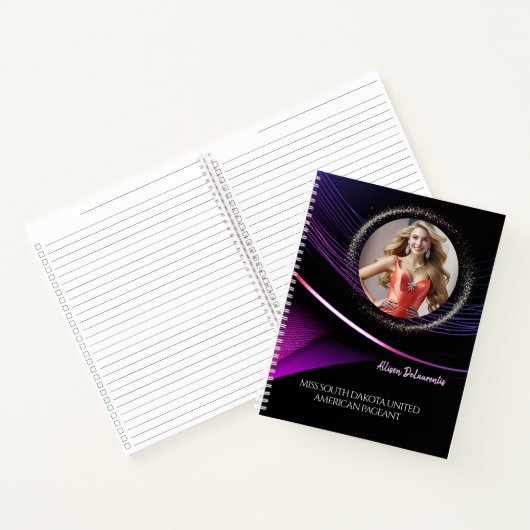 Glimmer Dust Ultimate Pageant Checklist Notebook Notitieboek (Binnen)