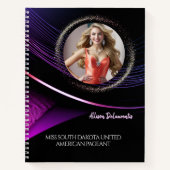 Glimmer Dust Ultimate Pageant Checklist Notebook Notitieboek (Voorkant)
