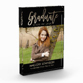 Glimmer EDITABLE COLOR Afstuderen Block Fotoblokken (Links)