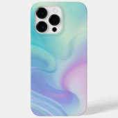 Glimmer en glans: Faux Iridescent iPhone Case (Achterkant)