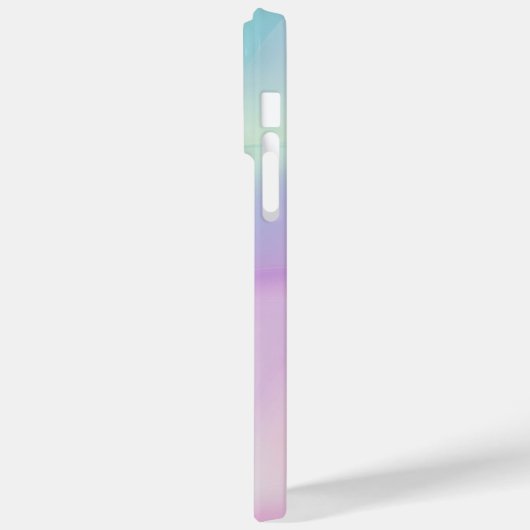 Glimmer en glans: Faux Iridescent iPhone Case (Achterkant / Links)