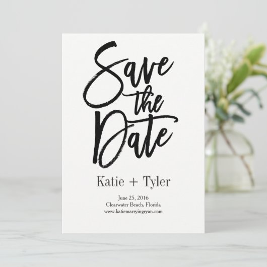 Glimmer geborsteld sparen de Kaart Datum (Staand voorkant)