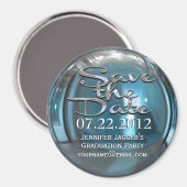 Glimmer Jasper Bewaar de datummagneet Magneet (Voorkant / Achterkant)