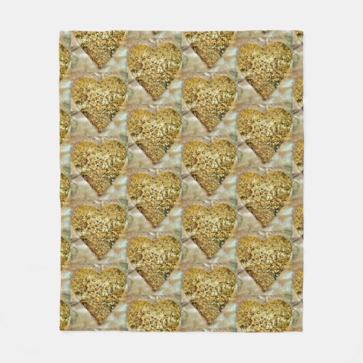 Glimmer liefde fleece deken (Voorkant)