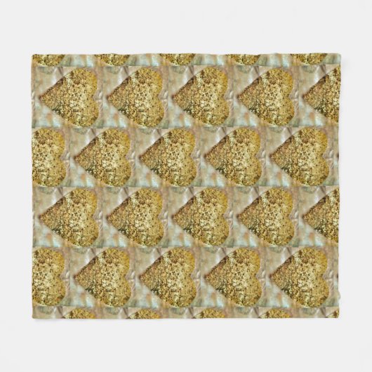 Glimmer liefde fleece deken (Voorkant (Horizontaal))