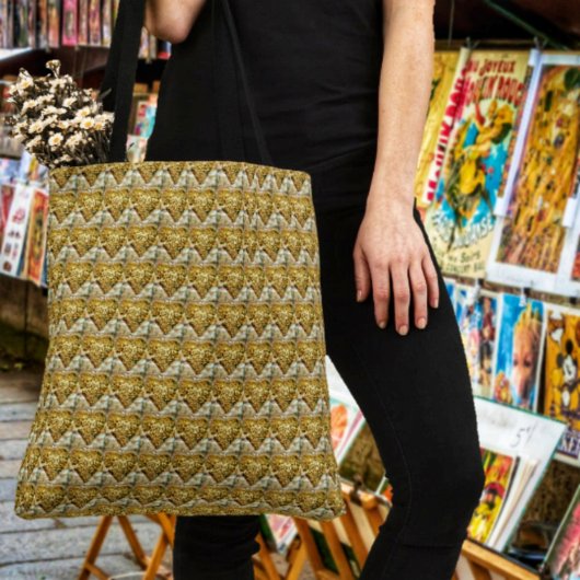 Glimmer liefde tote bag