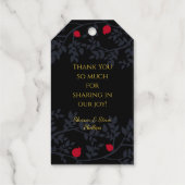 Glimmer Shine Dank Je Wel Takken & Vogels Papercut Cadeaulabels (Achterkant)