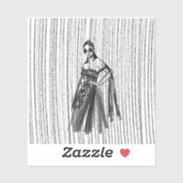 Glimmer Tech couture. Sticker