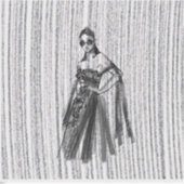 Glimmer Tech couture. Sticker (Voorkant)